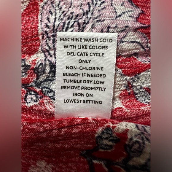 Nurture by Westbound Plus Sz 2X High-Low V-Neck Elbow Sleeve Shift Midi … - Picture 11 of 13